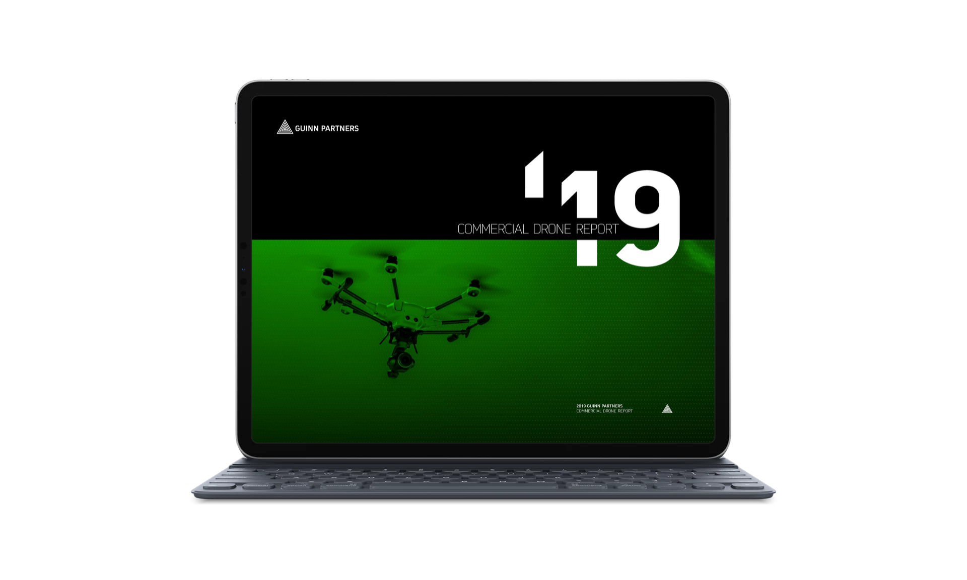 ipad-pro Guinn Partners Commercial Drone Ebook