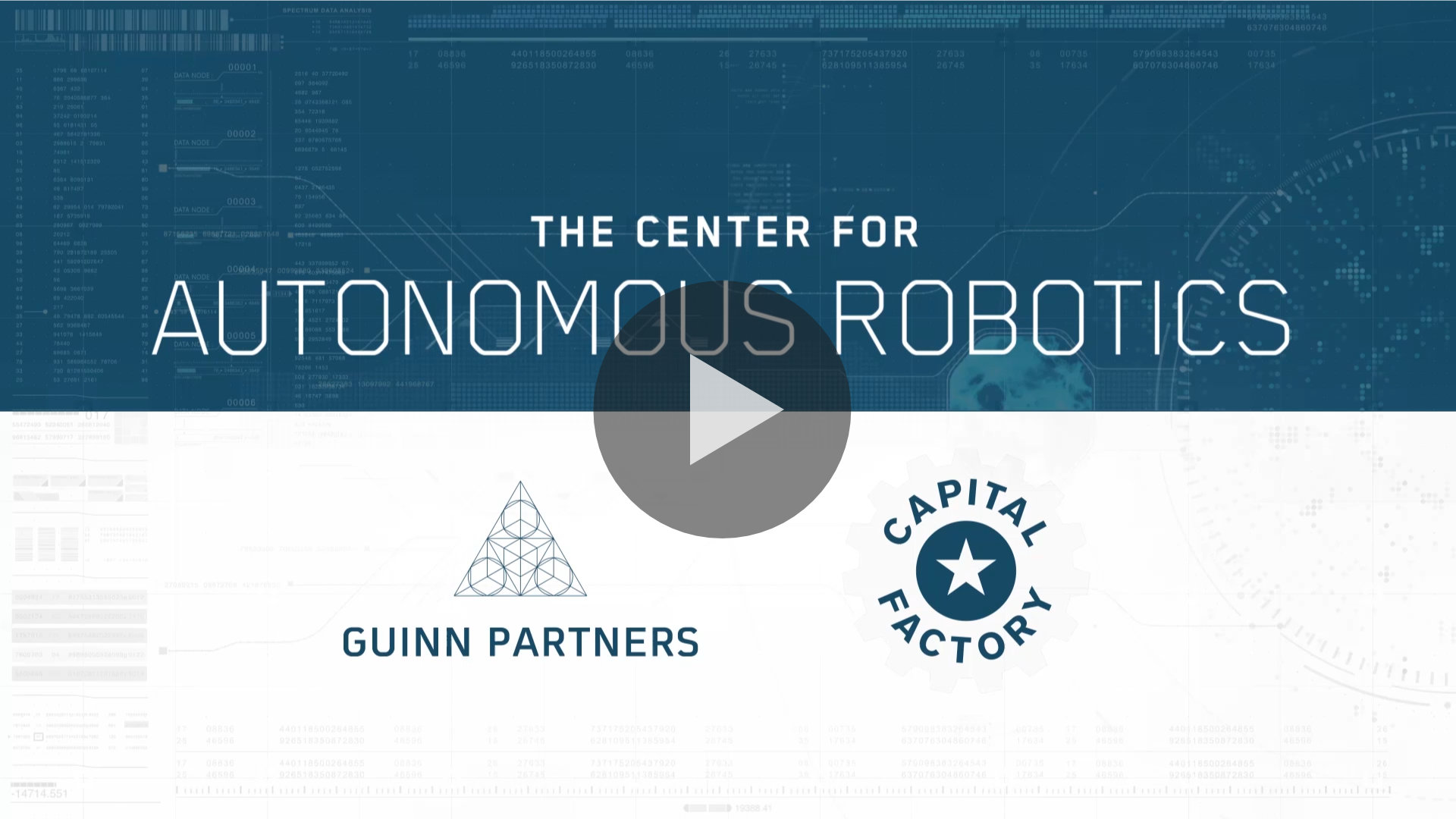 Guinn Partners & Capital Factory Launch the Center for Autonomous Robotics